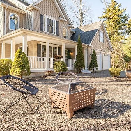 Luxury 4 Bedroom House In Pocono Mountains In Golf Course Near Lake Tobyhanna Kültér fotó