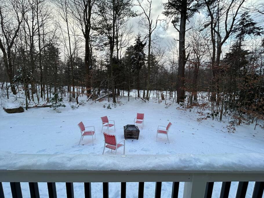 Luxury 4 Bedroom House In Pocono Mountains In Golf Course Near Lake Tobyhanna Kültér fotó